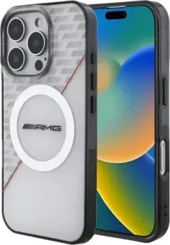 CG Mobile AMG PC/TPU Double layer Rhombs (MagSafe) для iPhone 16 Pro AMHMP16L24HRDWR