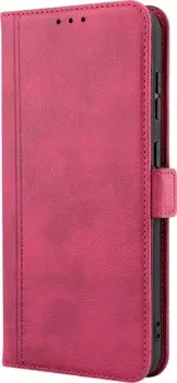 Case Book для Redmi 13C 4G/Poco C65/Poco M6 5G с магнитной застежкой (темно-красный)