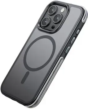 Hoco AS5 для iPhone 15 Pro магнитный противоударный (черный)