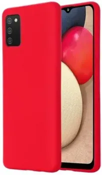 Case Cheap Liquid для Galaxy A02/M02 (красный)