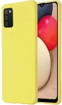 Case Cheap Liquid для Galaxy A02/M02 (желтый)