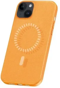 Baseus Fauxther для iPhone 15 660152094B (оранжевый)