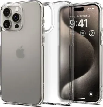 Spigen Ultra Hybrid для iPhone 15 Pro Max ACS06565 (прозрачный)