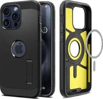 Spigen Tough Armor (MagFit) для iPhone 15 Pro Max ACS06594 (черный)