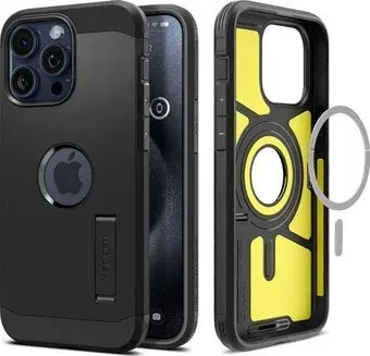 Spigen Tough Armor (MagFit) для iPhone 15 Pro ACS06733 (черный)