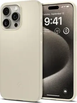 Spigen Thin Fit для iPhone 15 Pro Max ACS06551 (бежевый)