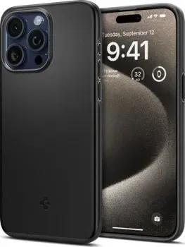 Spigen Thin Fit для iPhone 15 Pro Max ACS06544 (черный)