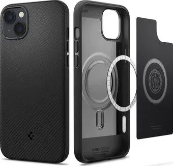 Spigen Mag Armor (MagFit) для iPhone 14 Plus ACS04918 (черный матовый)
