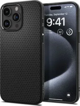 Spigen Liquid Air для iPhone 15 Pro ACS06704 (черный)
