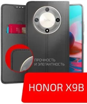Akami Book case для Honor X9b (черный)