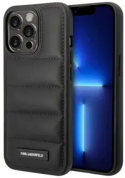 CG Mobile Lagerfeld PU Quilted Metal logo Hard для iPhone 15 Pro KLHCP15LPSQAK