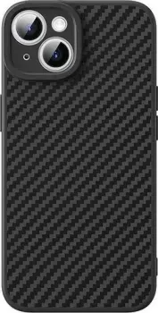 Baseus Synthetic Fiber Series Magnetic для iPhone 15 (черный)