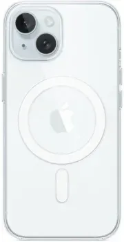 Apple MagSafe Clear Case для iPhone 15 (прозрачный)