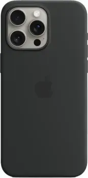 Apple MagSafe Silicone Case для iPhone 15 Pro Max (черный)