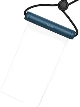Baseus AquaGlide Waterproof Phone Pouch with Cylindrical Slide Lock (синий)