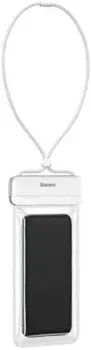 Baseus AquaGlide Waterproof Phone Pouch with Slide Lock (белый)