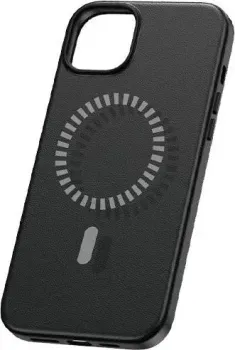 Baseus Fauxther Magnetic для iPhone 15 Plus (черный)