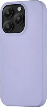 uBear Capital Leather для iPhone 15 Pro (лавандовый)