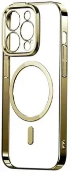 Baseus Glitter Series Magnetic Case для iPhone 14 Pro (золотистый)