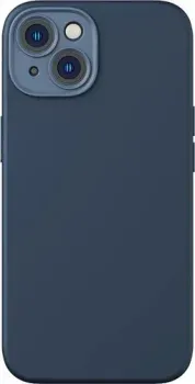 Baseus Liquid Silica Gel Magnetic Case для iPhone 14 (синий)