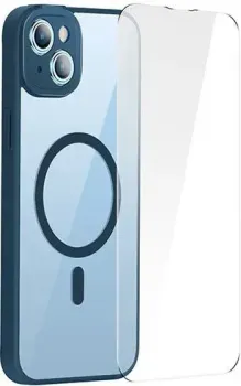 Baseus Frame Series Magnetic Case для iPhone 14 Pro Max (синий)