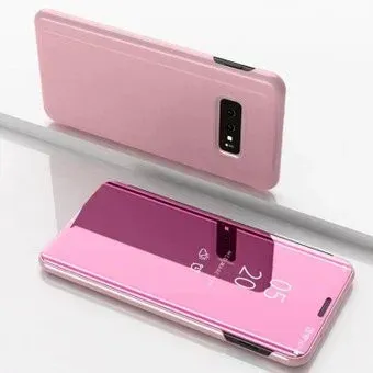 Case Smart view для Samsung Galaxy S10e (розовое золото)