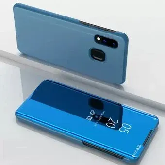 Case Smart view для Samsung Galaxy A40 (синий)