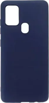 Case Matte для Samsung Galaxy A21s (синий)