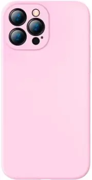 Baseus Liquid Silica Gel Protective для iPhone 13 Pro Max (розовый)