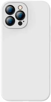 Baseus Liquid Silica Gel Protective для iPhone 13 Pro Max (белый)