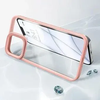 Baseus Crystal для iPhone 13 Pro (розовый)