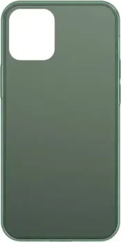 Baseus Frosted Glass Protective для iPhone 12 Pro Max (зеленый)