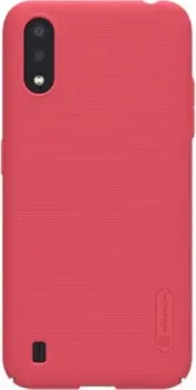 Nillkin Super Frosted Shield для Samsung Galaxy A01 (красный)