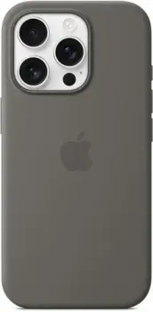 Apple MagSafe Silicone Case для iPhone 16 Pro (серый)
