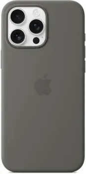 Apple MagSafe Silicone Case для iPhone 16 Pro Max (серый)
