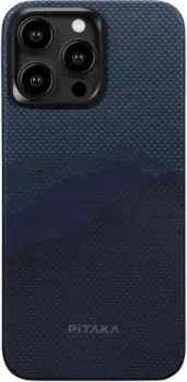 Pitaka MagEZ Case 4 для iPhone 15 Pro Max (over the horizon, синий)