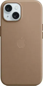 Apple MagSafe FineWoven Case для iPhone 15 (серо-коричневый)