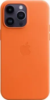Apple MagSafe Leather Case для iPhone 14 Pro Max (оранжевый)