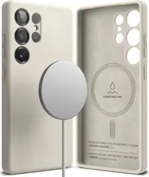 Ringke Silicone Magnetic для Galaxy S25 Ultra Stone