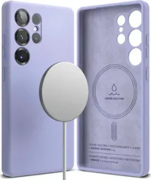 Ringke Silicone Magnetic для Galaxy S25 Ultra Lavender
