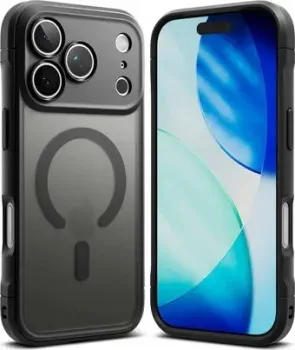 Ringke Fusion Bold Magnetic для iPhone 17 Pro Max Matte Smoke