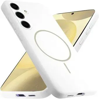 Bingo Silicone Magnetic для SAMSUNG S25 (белый)