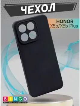 Bingo Liquid TPU для HONOR X5b/X5b Plus (черный)