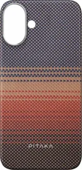 Pitaka Tactile Woven для iPhone 16 (закат)