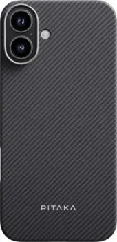 Pitaka Ultra-Slim для iPhone 16 (черный)