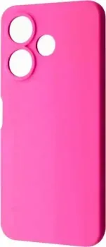 KST Silicone Cover для Xiaomi Redmi 13 4G (фуксия с закрытым низом)