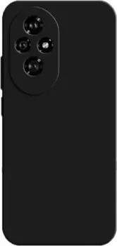 KST Silicone Cover для Honor 200 (черный, с закрытым низом)