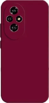 KST Silicone Cover для Honor 200 (марсала, с закрытым низом)