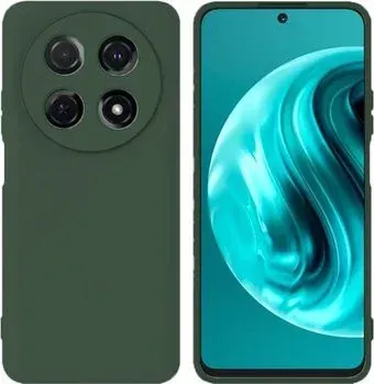 KST Silicone Cover для Huawei Nova 12i (хаки, с закрытым низом)