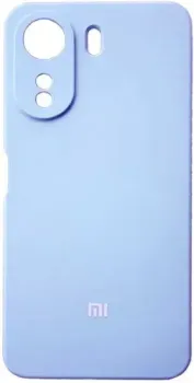 KST Silicone Cover для Xiaomi Redmi 13C (фиалковый с закрытым низом)